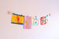 Load image into Gallery viewer, Kids art display with personalised wooden stars