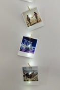 Load image into Gallery viewer, Fairy lights photo hanger, LED battery operated picture hanger