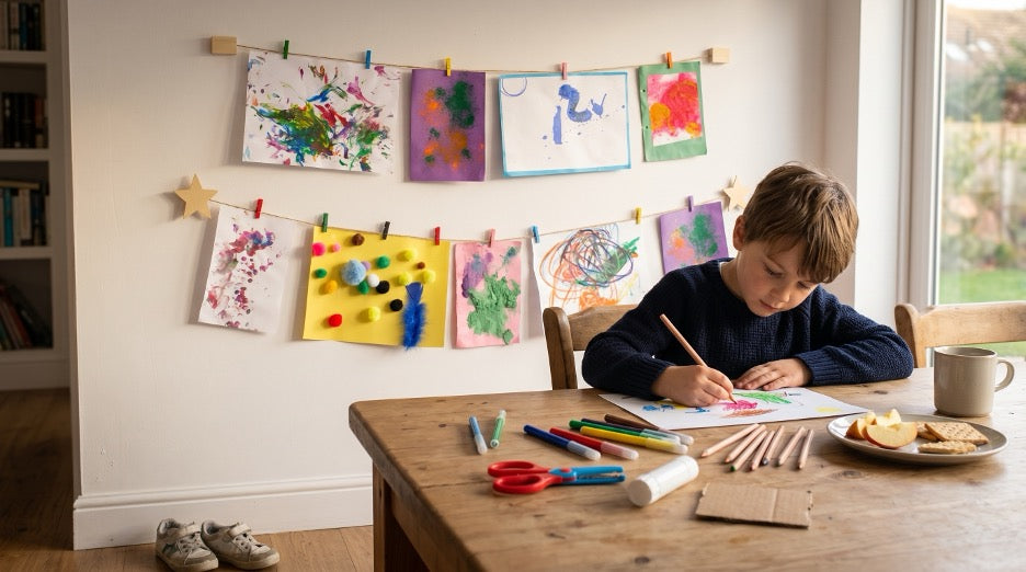 Creative alternatives to screen time for children