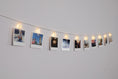 Load image into Gallery viewer, LED clothes peg photo hanger

