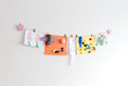 Load image into Gallery viewer, Kids art display with personalised stars
