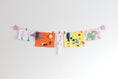 Load image into Gallery viewer, Kids art display with personalised stars
