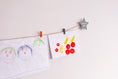 Load image into Gallery viewer, Kids art display with personalised stars
