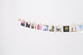 Load image into Gallery viewer, White hearts clothes peg photo display

