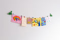 Load image into Gallery viewer, Green dinosaur Children's art work hanger
