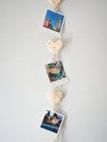 Load image into Gallery viewer, Rattan hearts photo display
