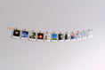 Load image into Gallery viewer, Minimalist Wood and Twine Clothespeg Photo Display

