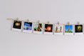 Load image into Gallery viewer, Minimalist Wood and Twine Clothespeg Photo Display
