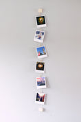 Load image into Gallery viewer, Wood and twine vertical photo display
