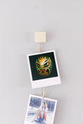 Load image into Gallery viewer, Wood and twine vertical photo display
