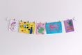 Load image into Gallery viewer, Kids art display with white stars

