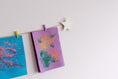 Load image into Gallery viewer, Kids art display with white stars
